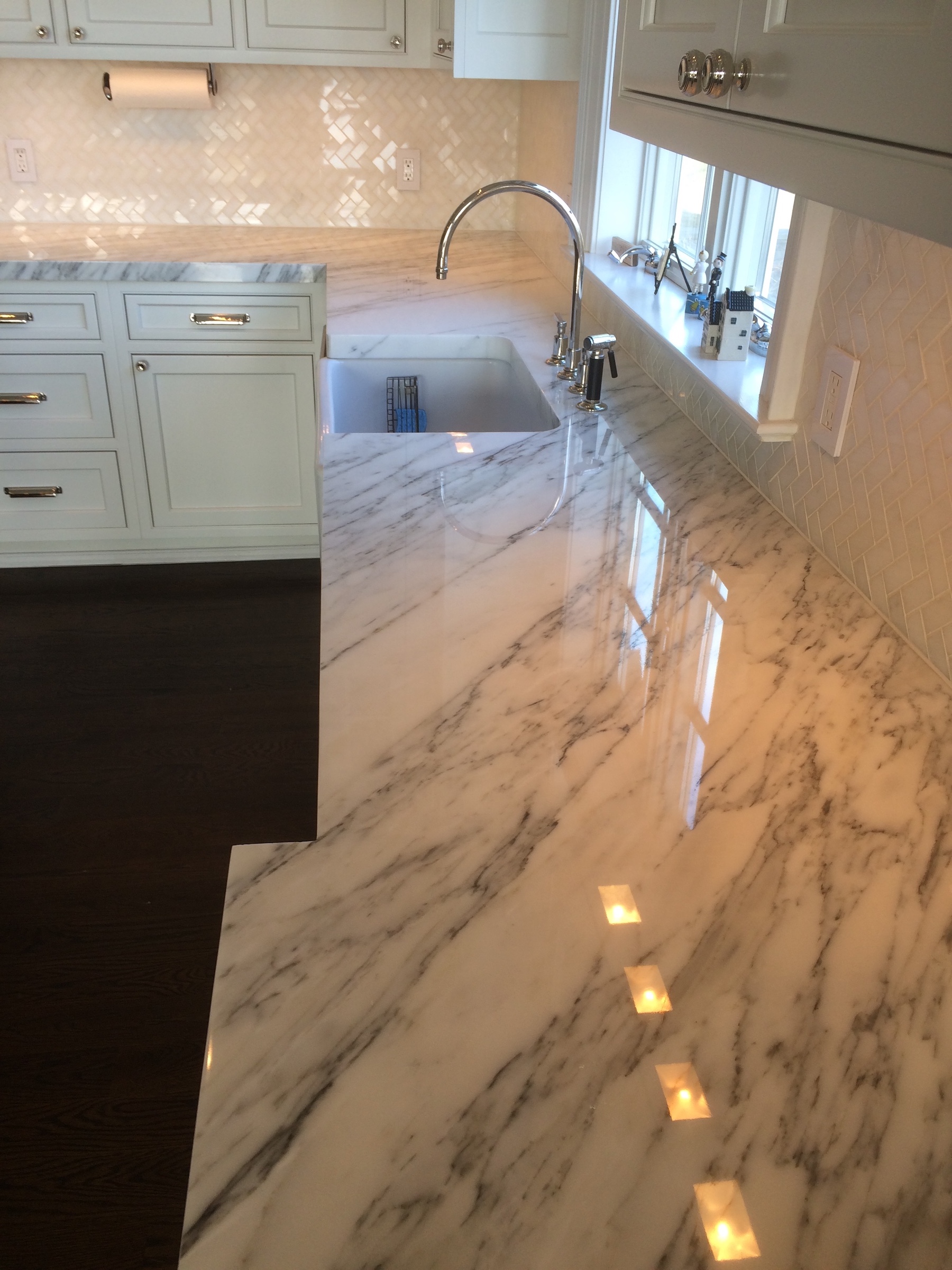 Kitchen Marble Counters Polish Finish - Oldstonerestoration