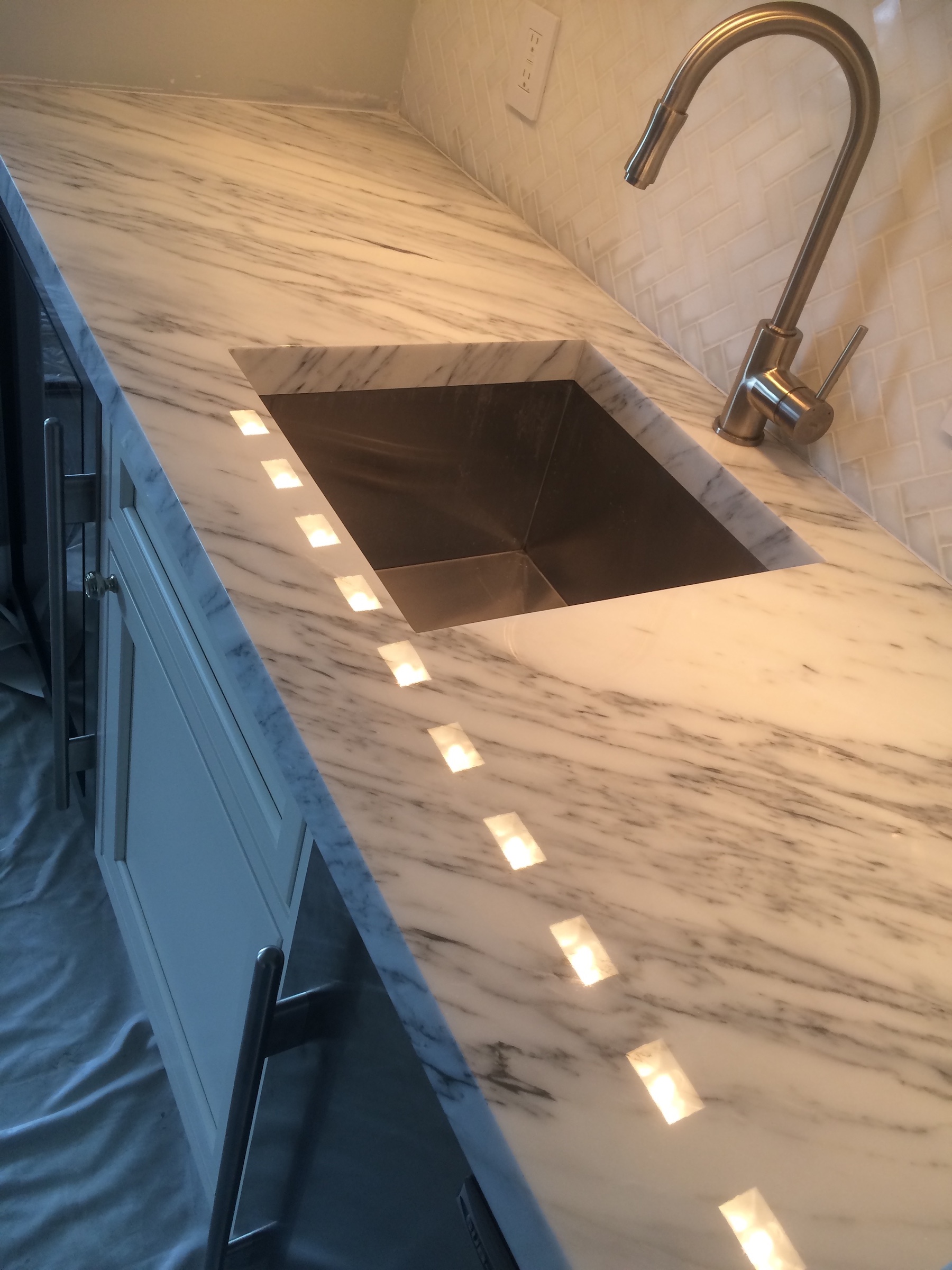 Kitchen Marble Counters Polish Finish - Oldstonerestoration