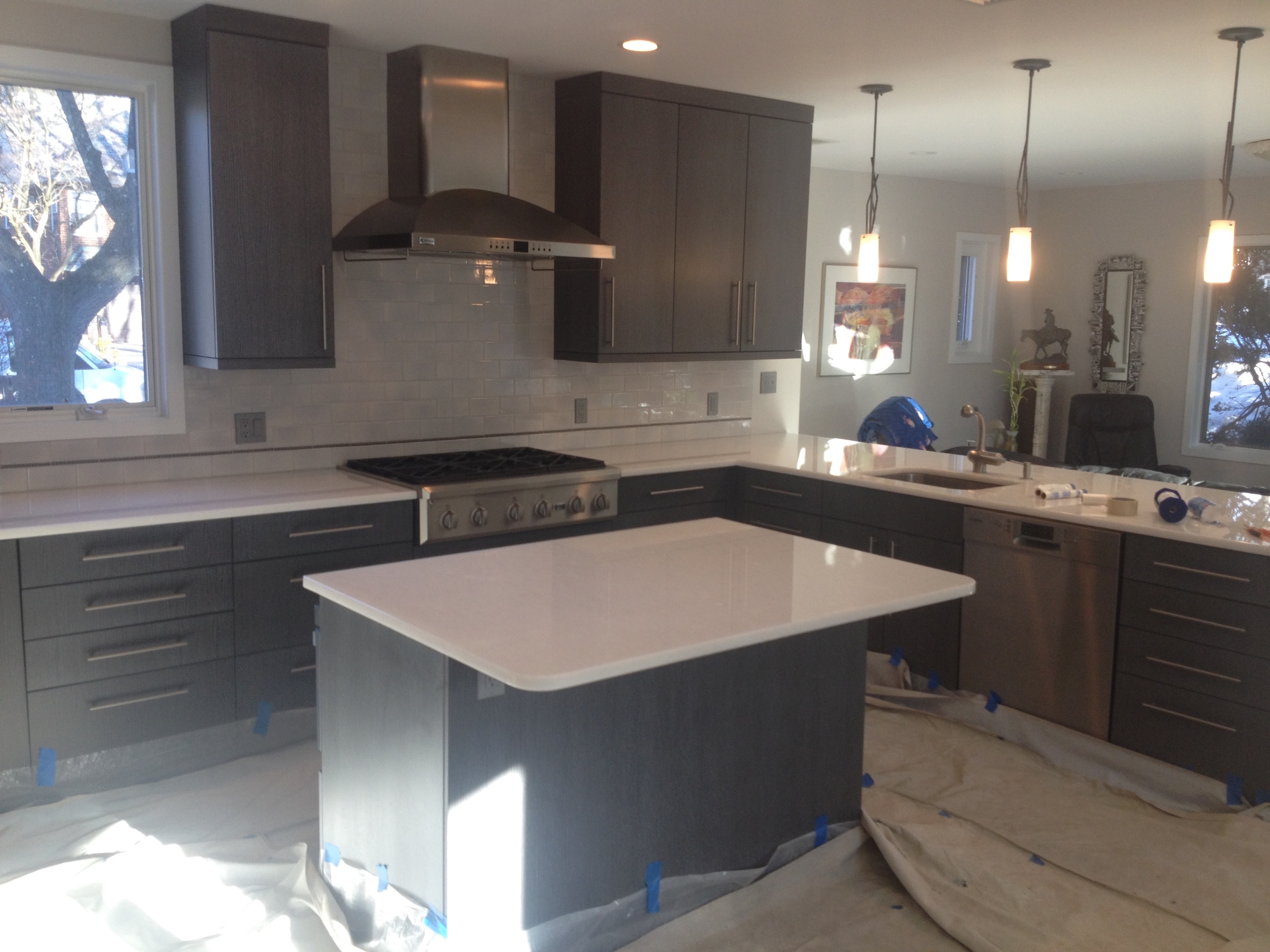 Quartz Kitchen Counters Polish Finish - Oldstonerestoration