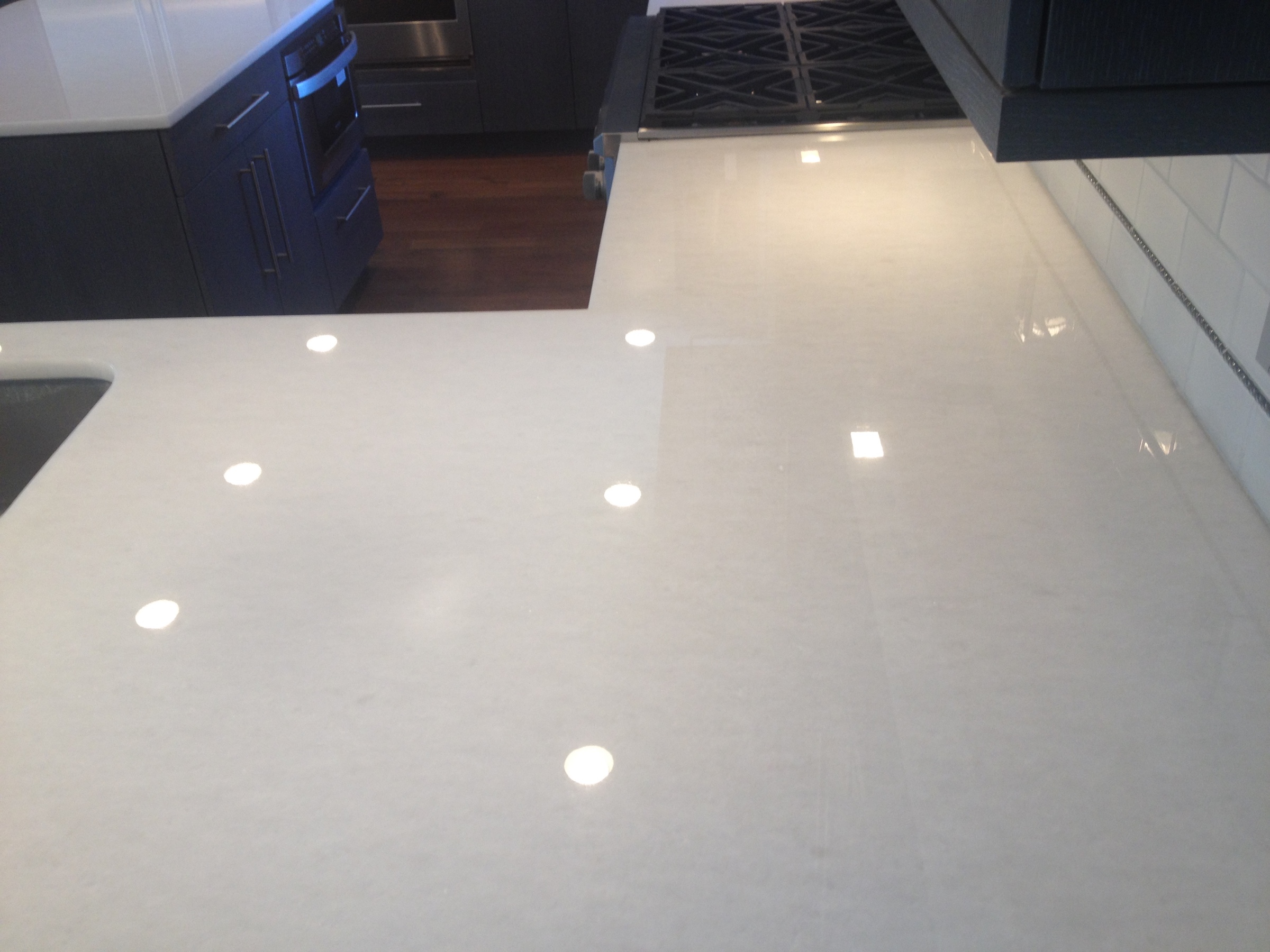 Quartz Kitchen Counters Polish Finish - Oldstonerestoration