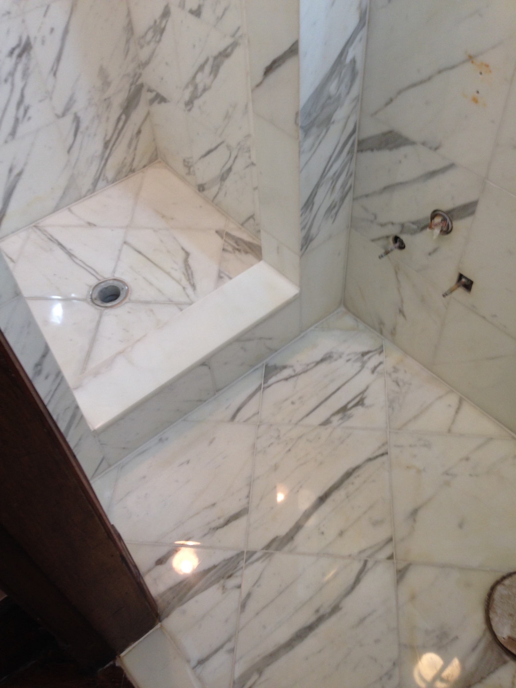 Marble Bathroom Restoration - Oldstonerestoration