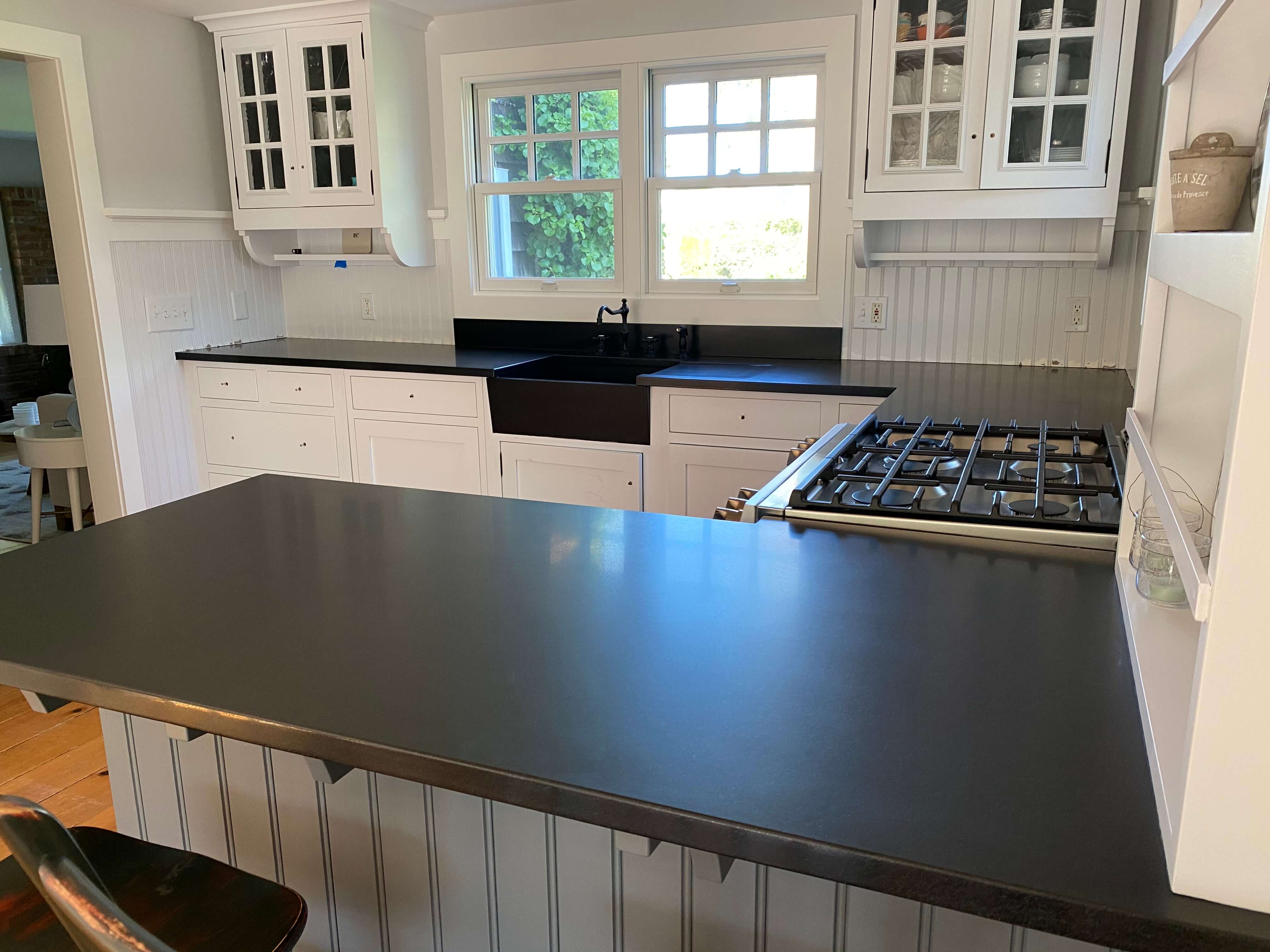 Granite Kitchen Counter Restoration - Oldstonerestoration