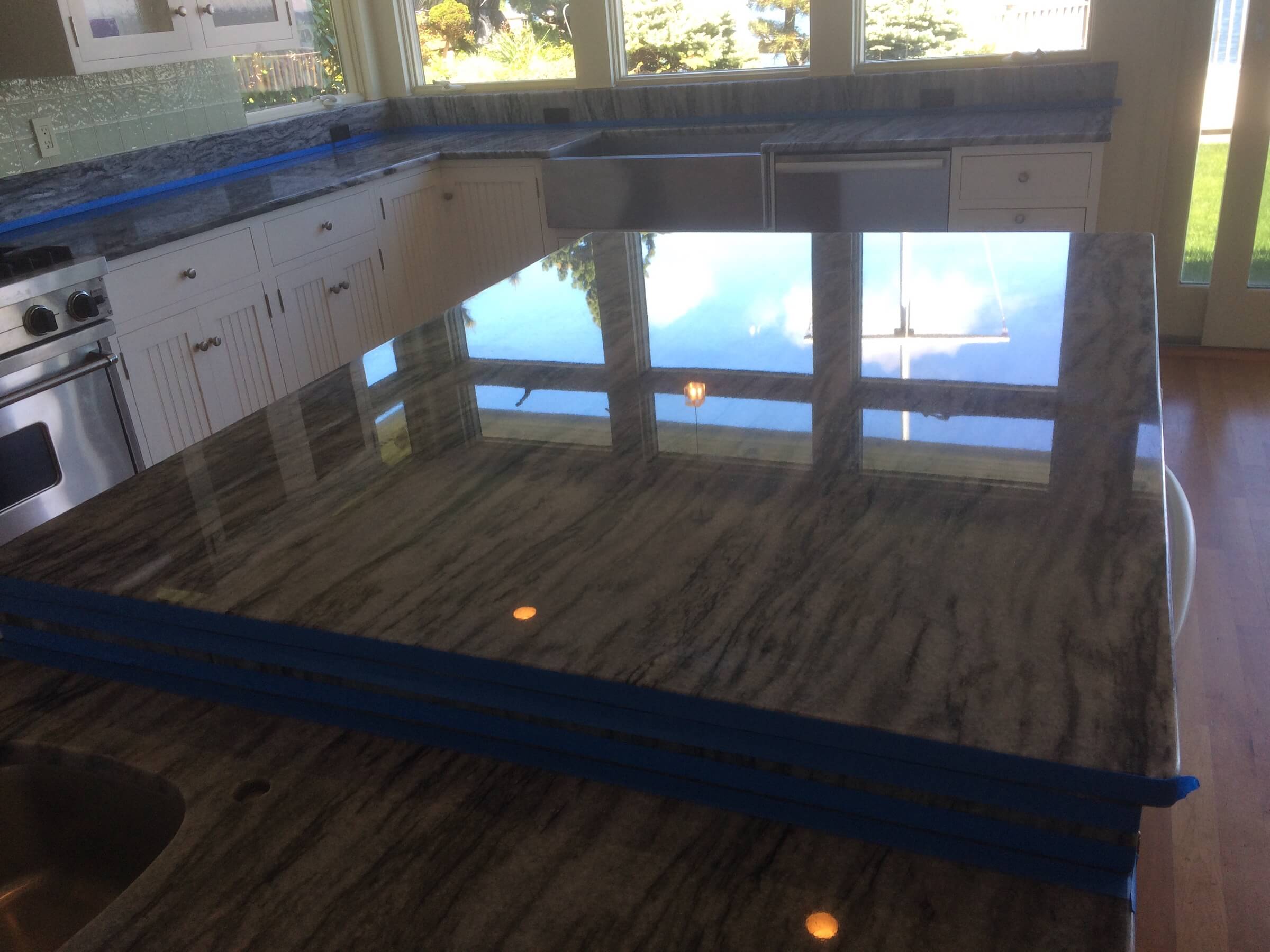 Marble Kitchen Counters Polish Finish - Oldstonerestoration