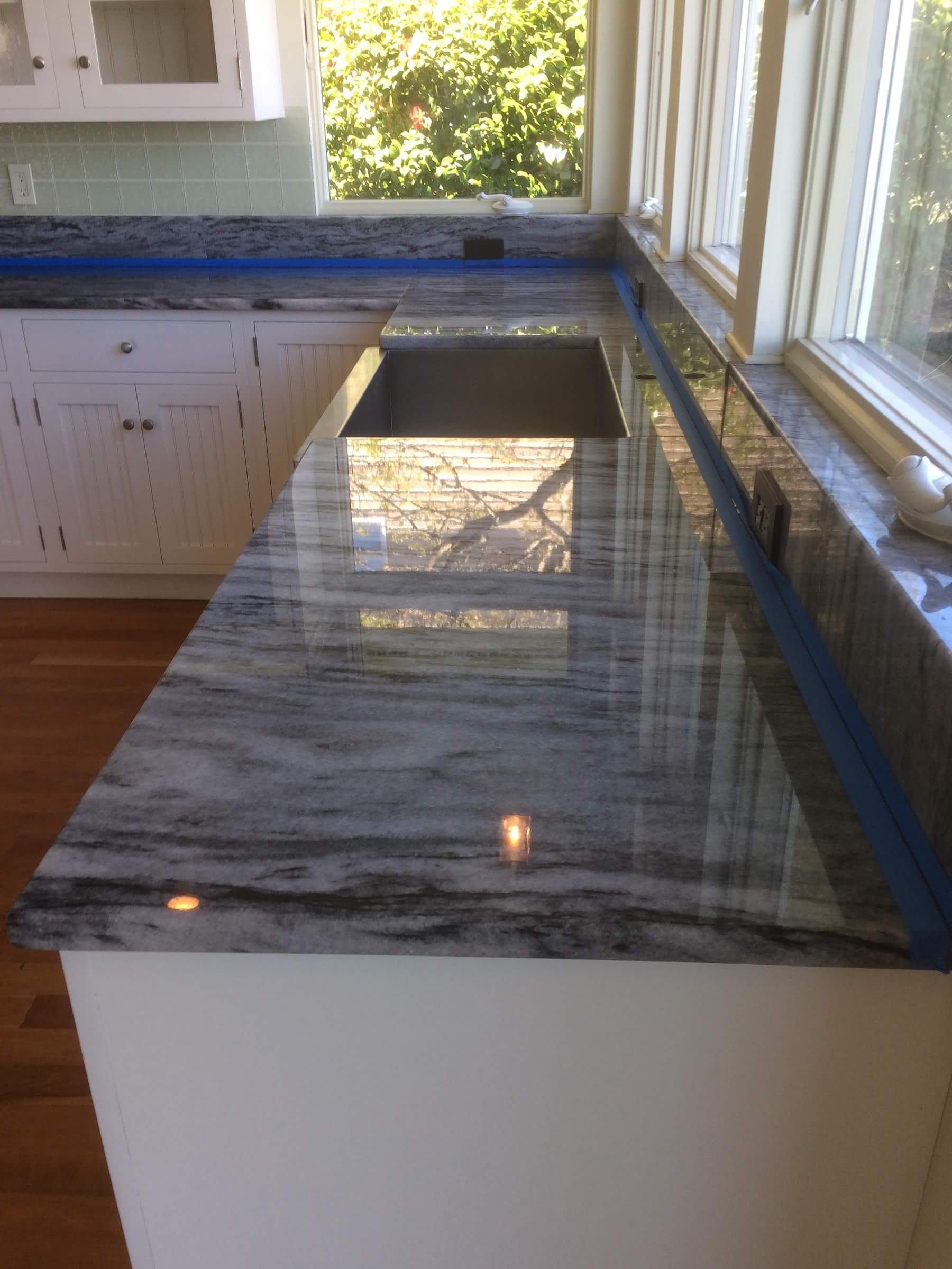 Marble Kitchen Counters Polish Finish - Oldstonerestoration