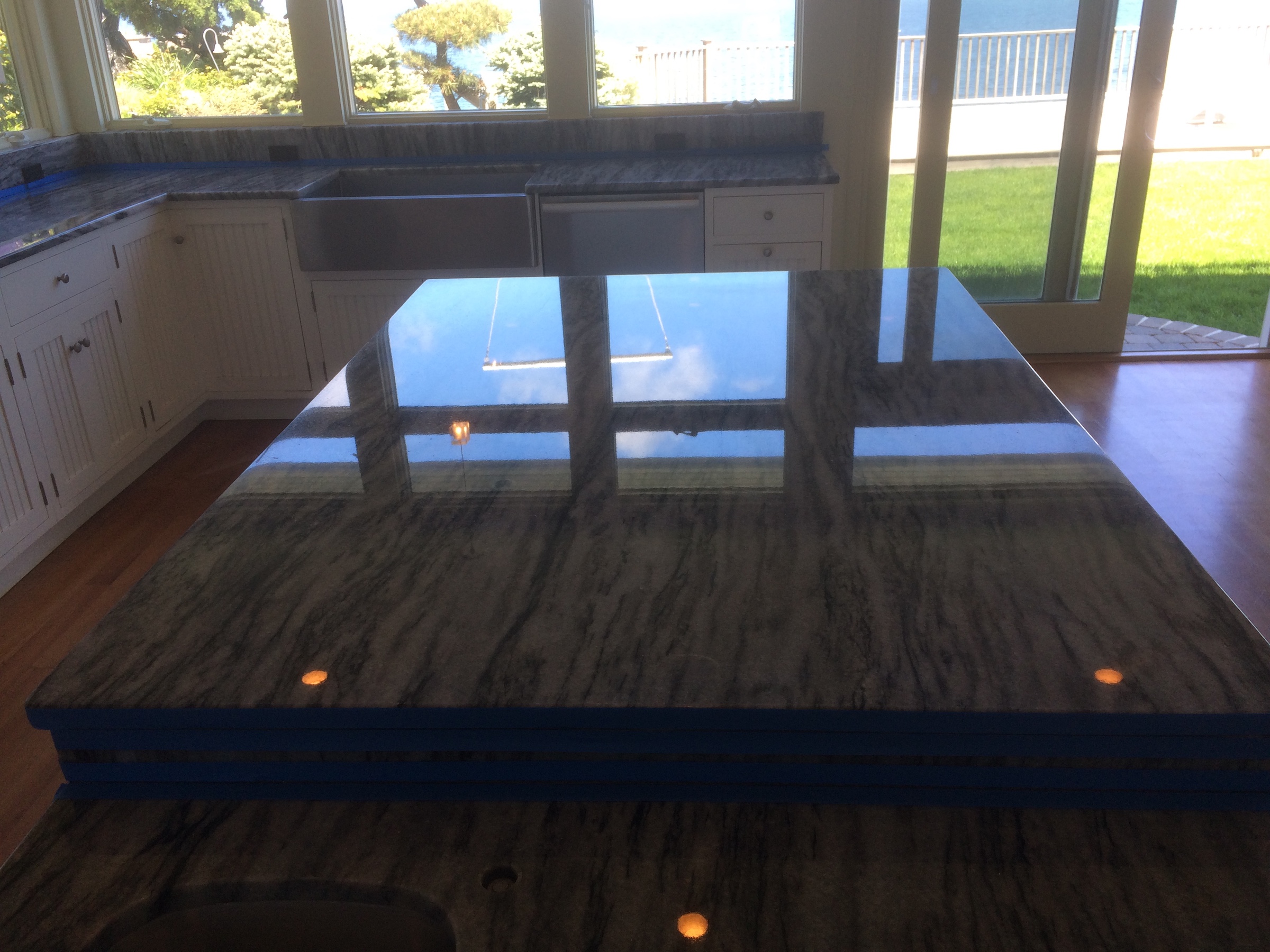 Marble Kitchen Counters Polish Finish - Oldstonerestoration