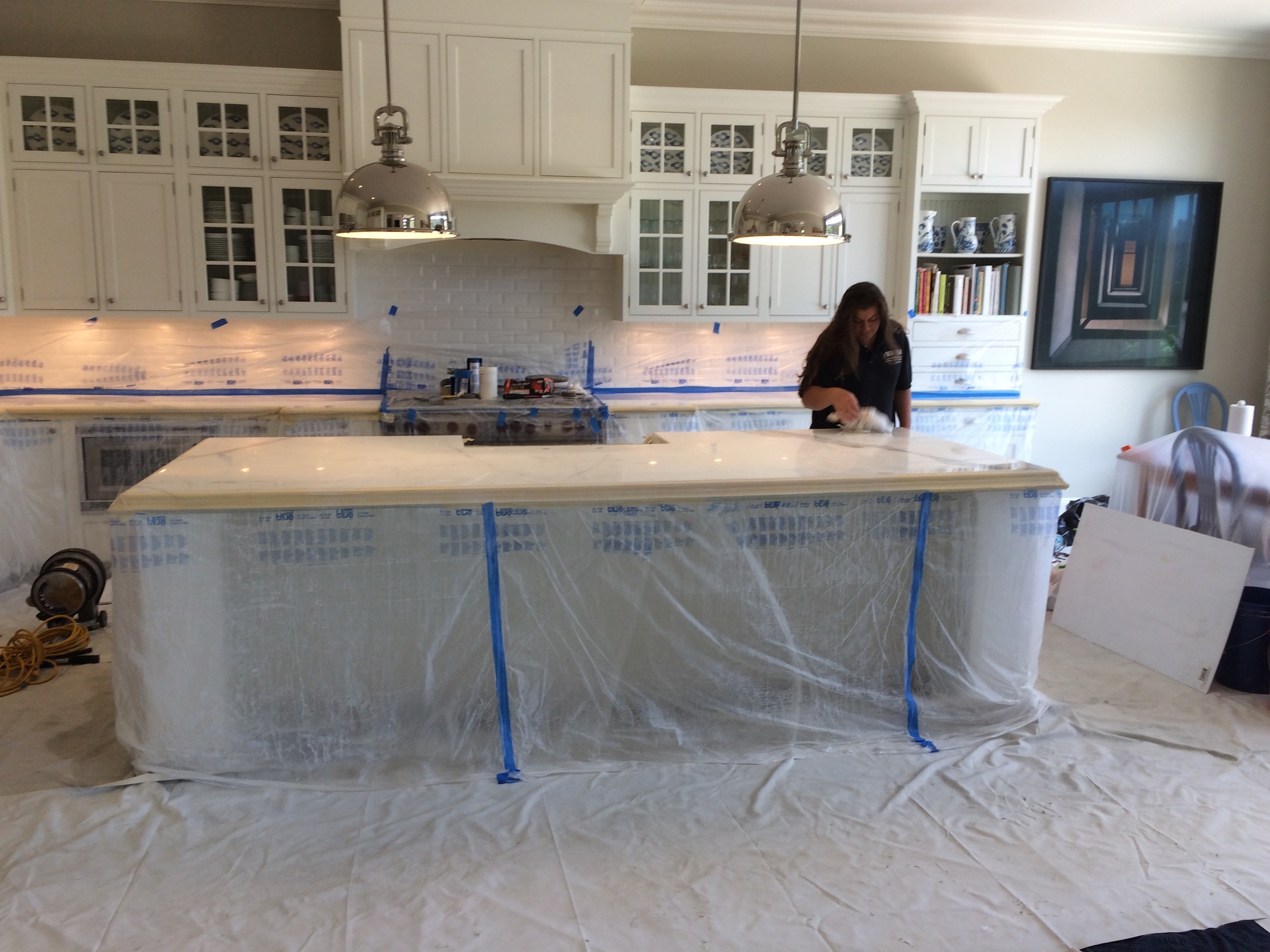 Kitchen Marble Counters Polish Finish - Oldstonerestoration