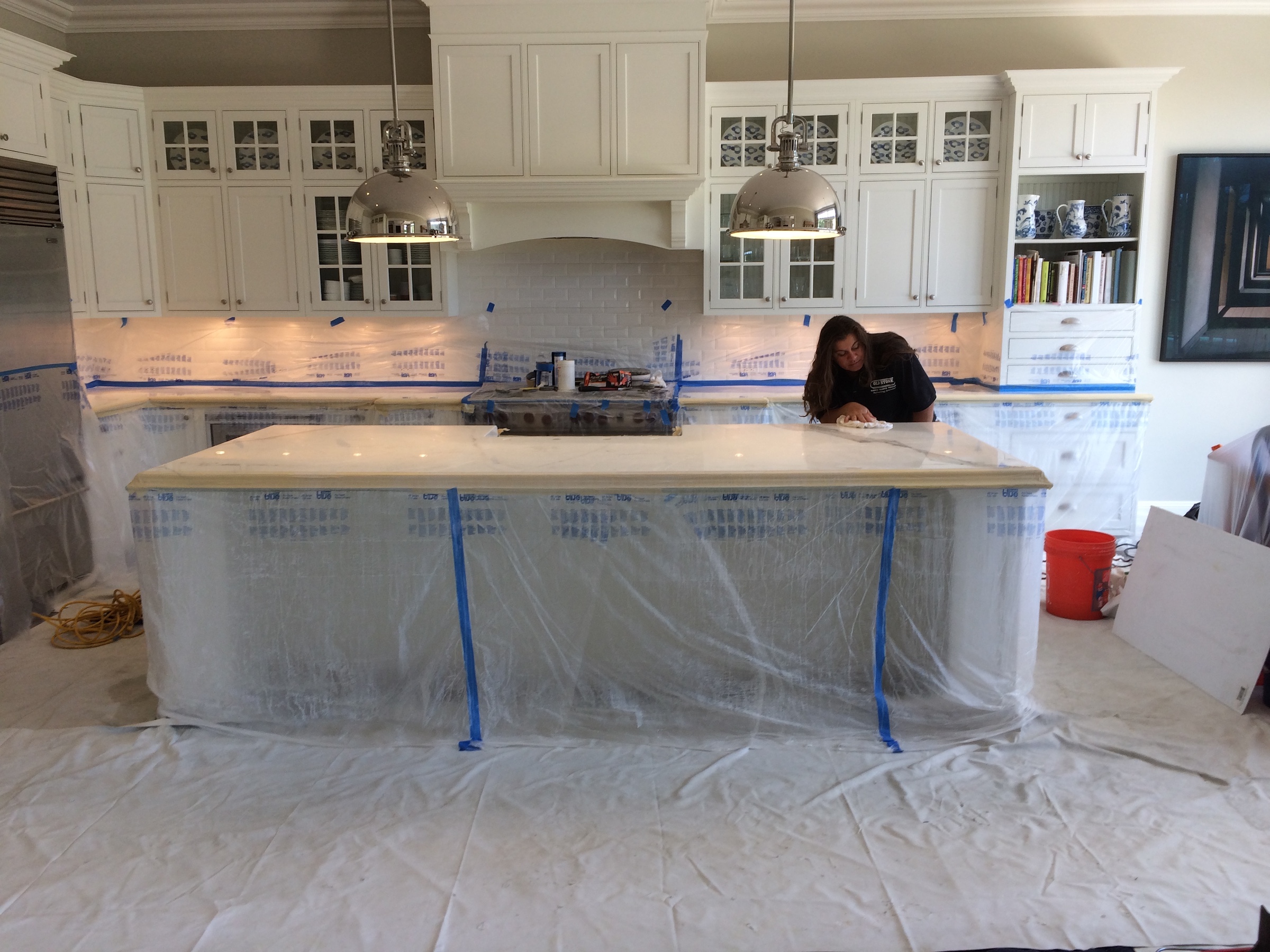 Kitchen Marble Counters Polish Finish - Oldstonerestoration