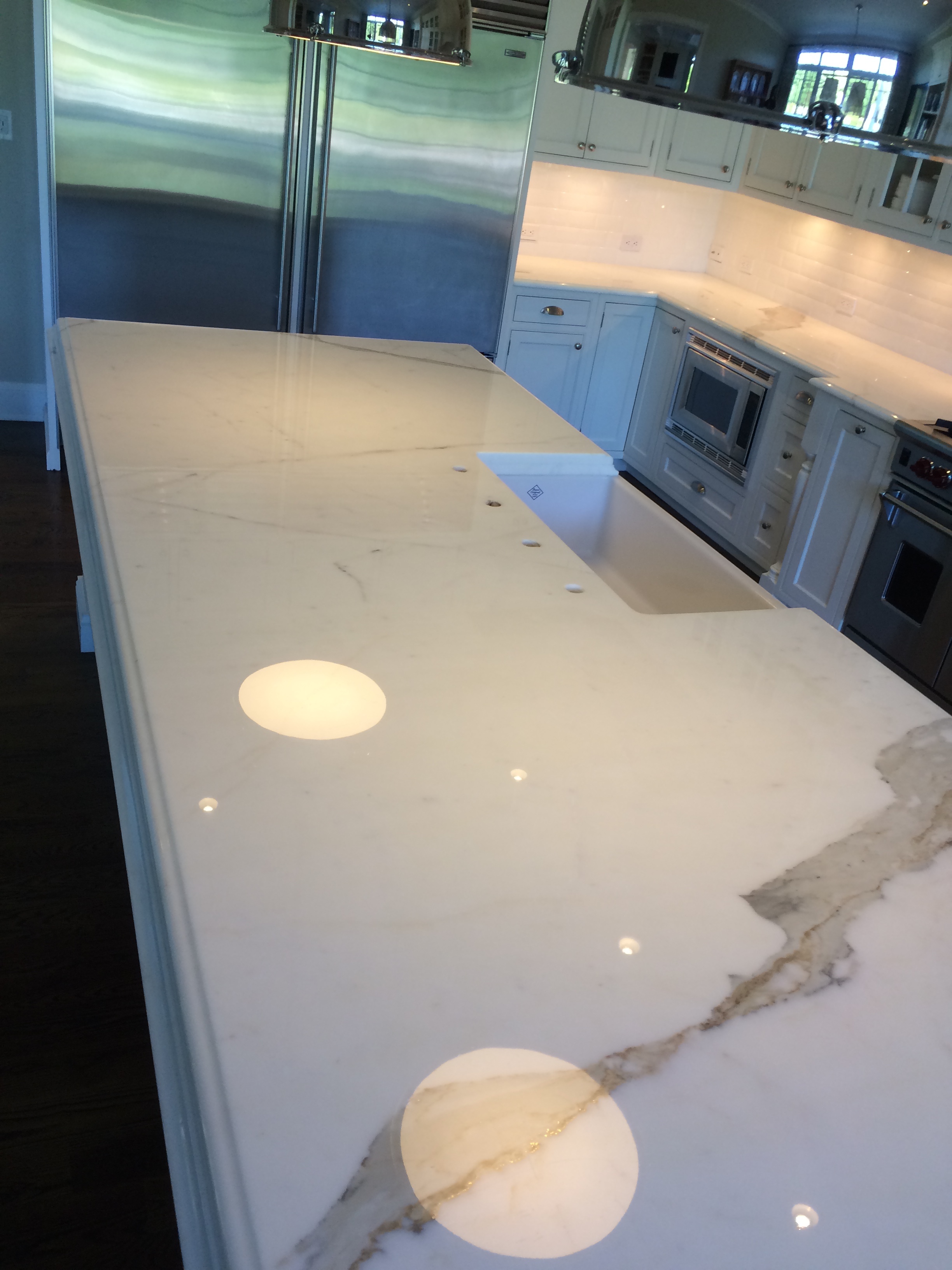 Kitchen Marble Counters Polish Finish - Oldstonerestoration