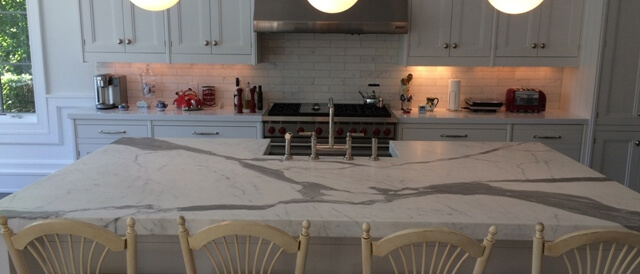 Hone Finished Marble Counters