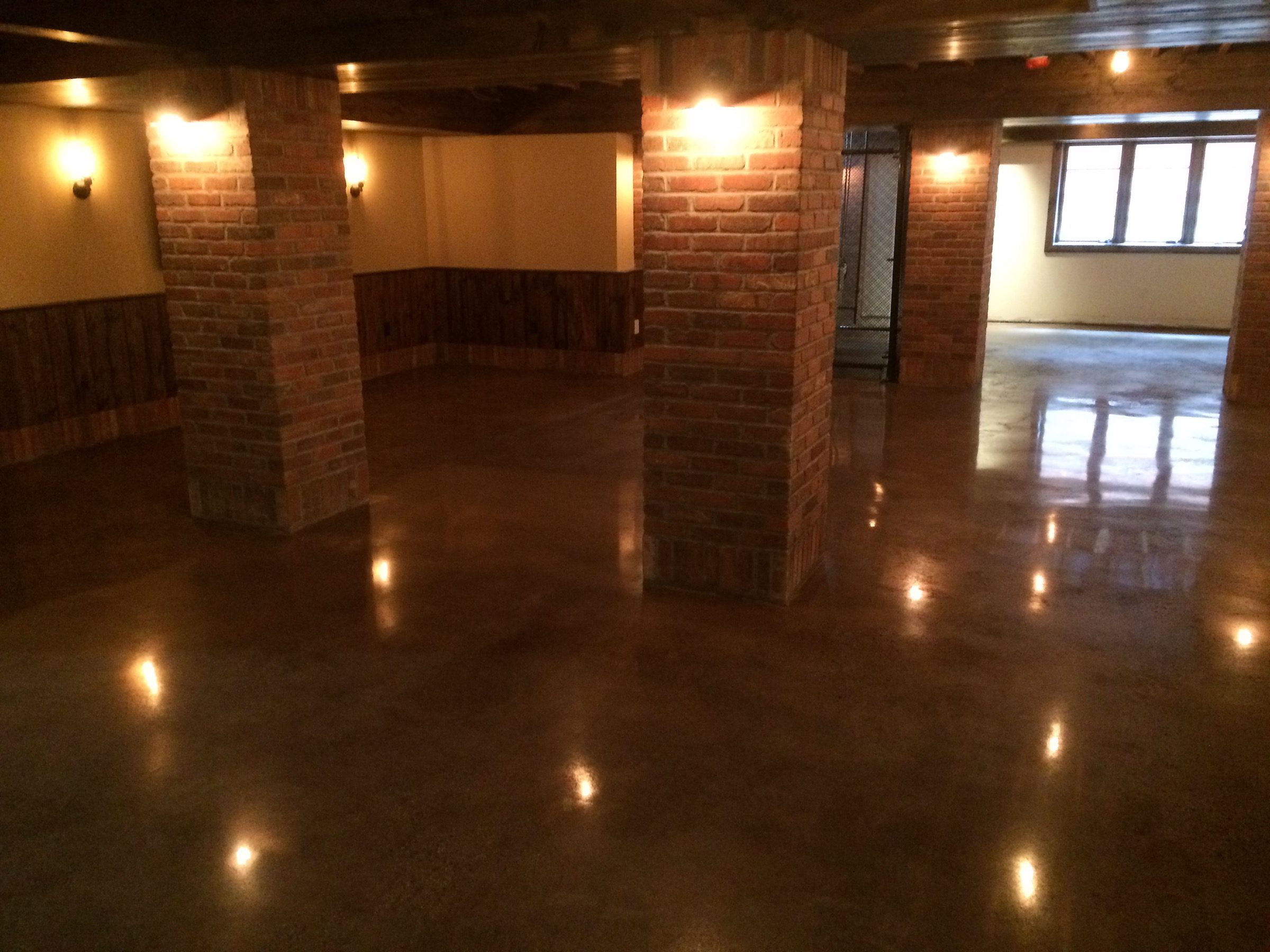 Image showcasing Polished Concrete Basement Floors - Oldstonerestoration