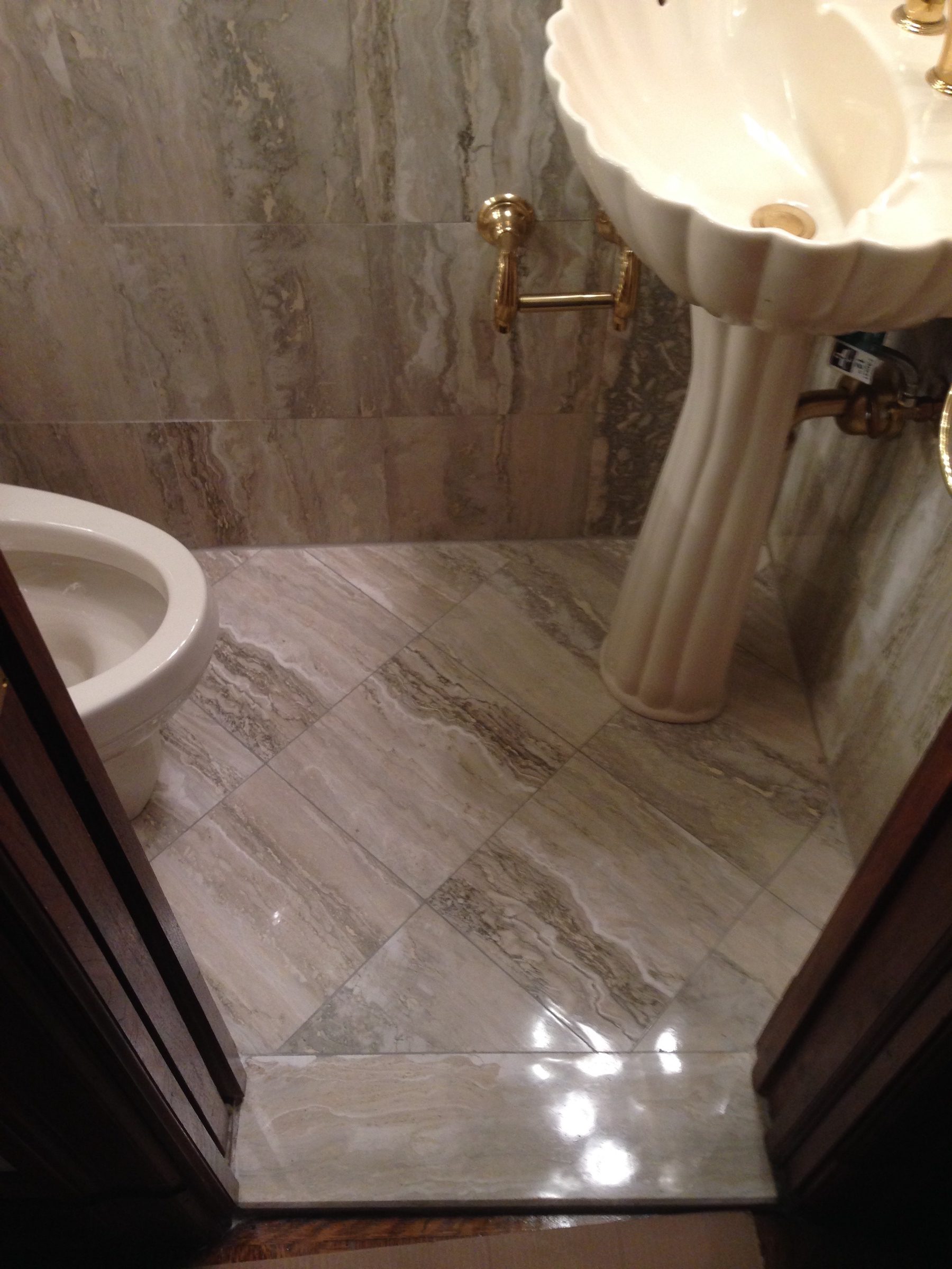 Marble Bathroom Restoration - Oldstonerestoration