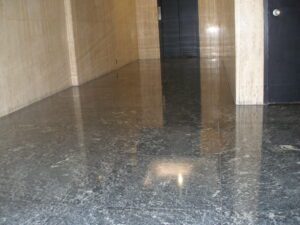 Granite Lobby Floor Restoration