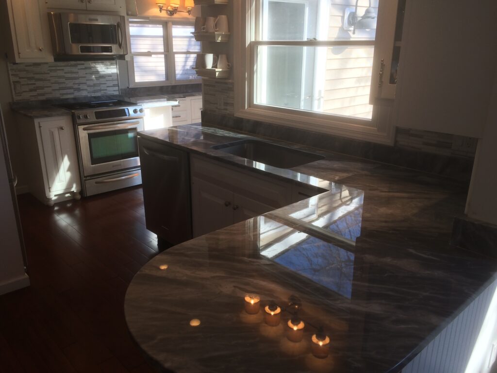 Marble Kitchen Counters Polish Finish - Oldstonerestoration
