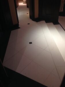 Marble Floor Restoration Hone Finish