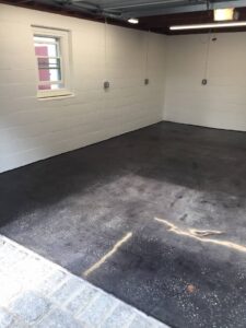 Polished Concrete Small Garage Floor