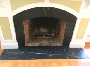 Soap Stone Fireplace Restoration