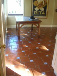 Terrecotta Floor Tile Restoration