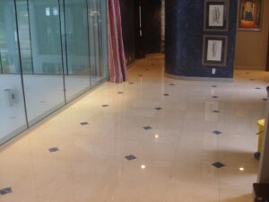 Marble Floor Restoration Work Polish Finish