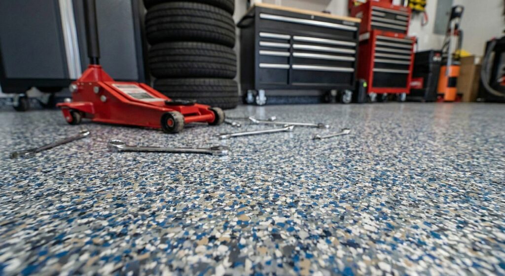 Chip Broadcast Epoxy Floors: Pros, Cons, and Best Uses