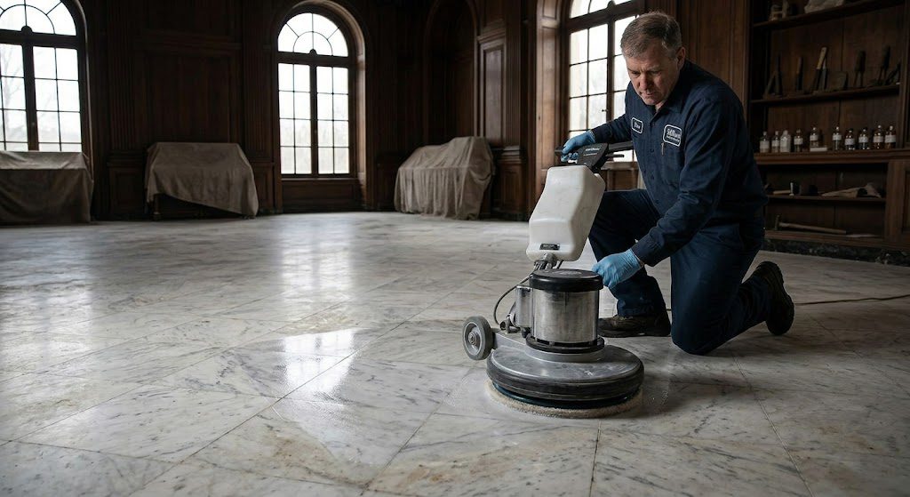 Is Marble Polishing Safe for Old or Historic Floors?