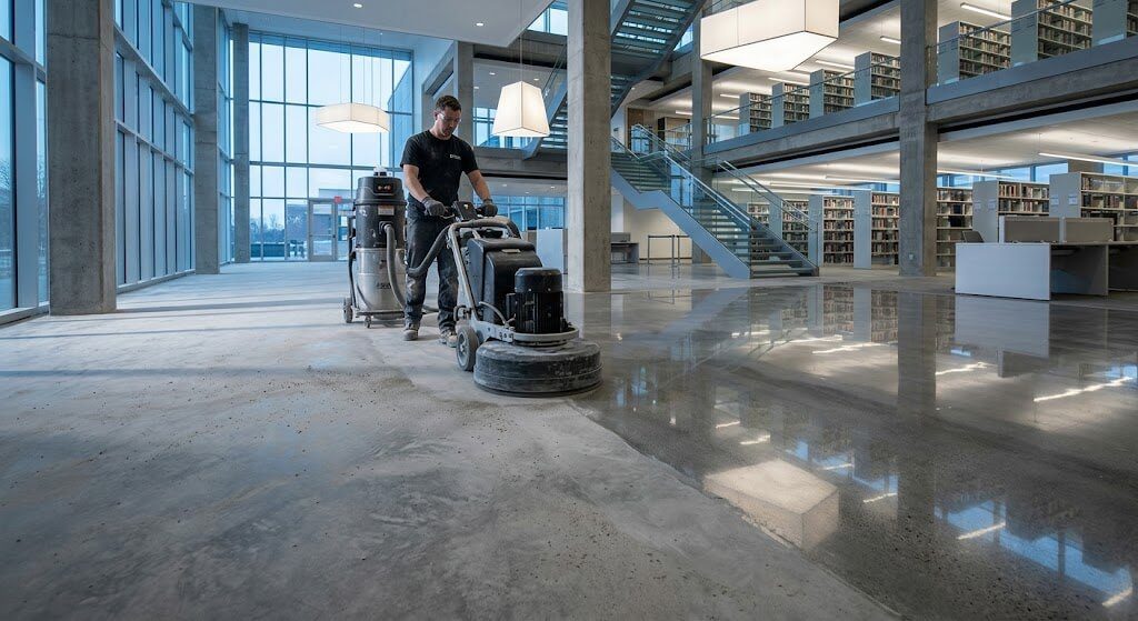 Concrete Polishing Near Mattituck, NY:  Works Well in All Places