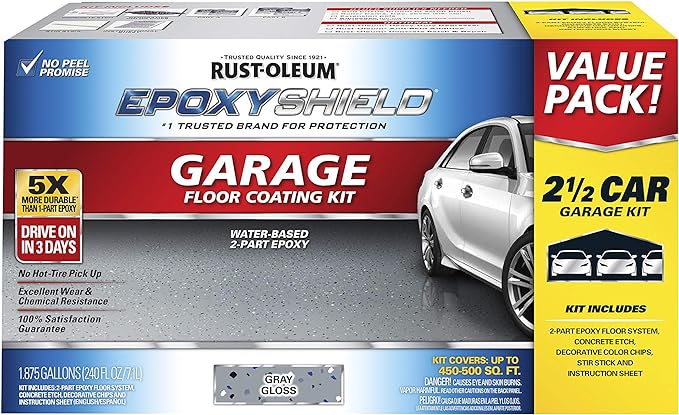 Rust-Oleum EpoxyShield Garage Floor Coating