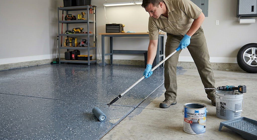 How to Apply Epoxy Paint to Garage Floor: Complete Guide